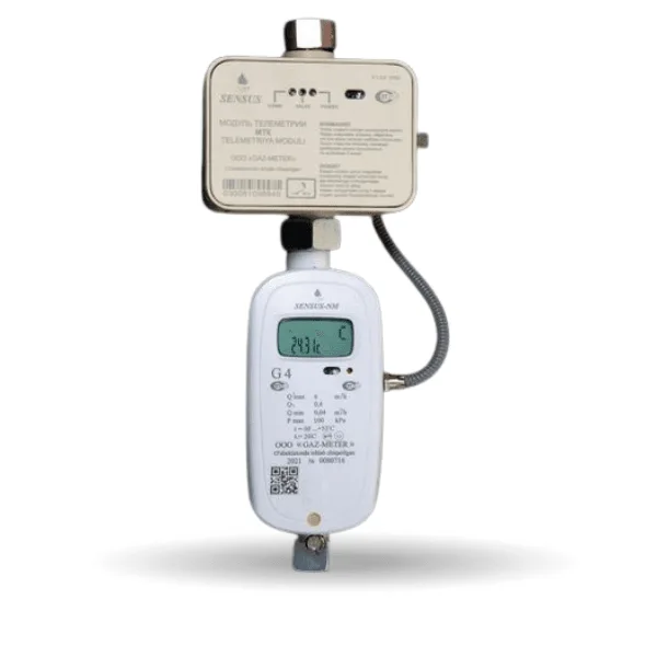 Sensus-NM G4 ultratovushli smart gaz hisoblagichi, GSM-modem va klapan bilan