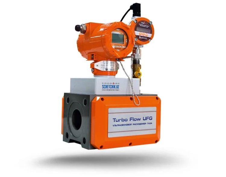 Ультразвуковой расходомер газа TurboFlow UFG-F-80, двухлучевой